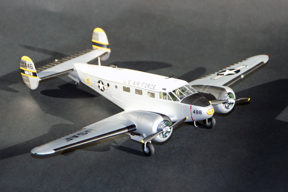 ICM 48181 1/48 C-45G Expeditor Build Review Image