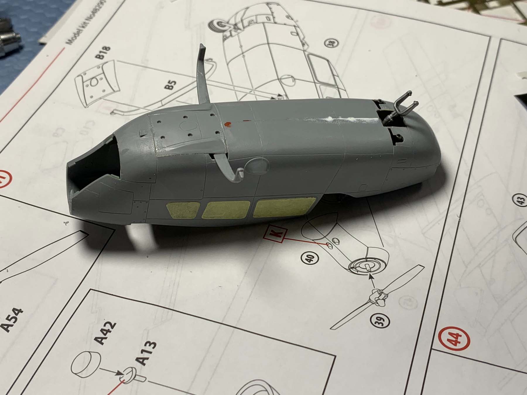 ICM 48290 1/48 Cessna O-2A Skymaster Build Review Image