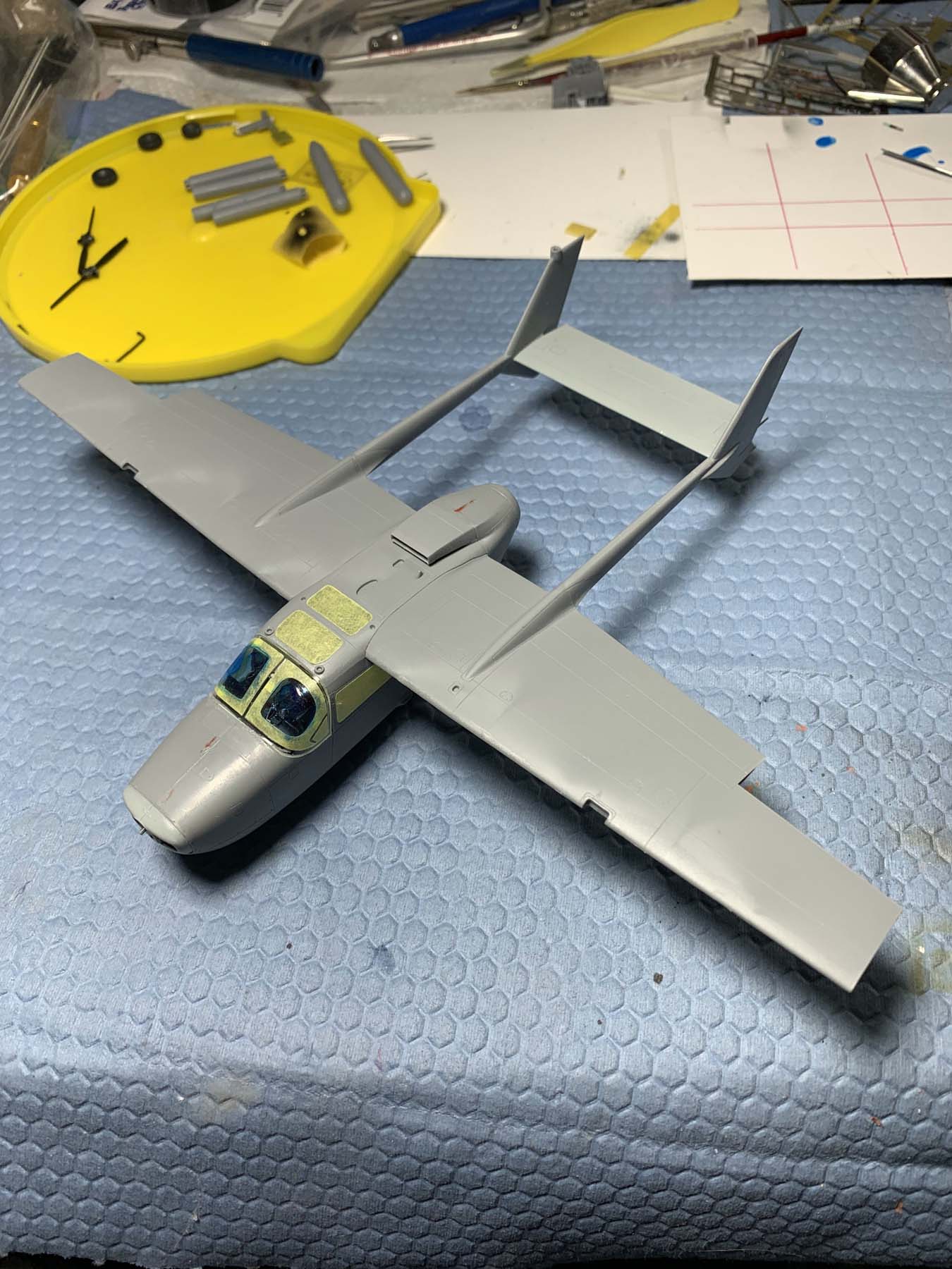 ICM 48290 1/48 Cessna O-2A Skymaster Build Review Image