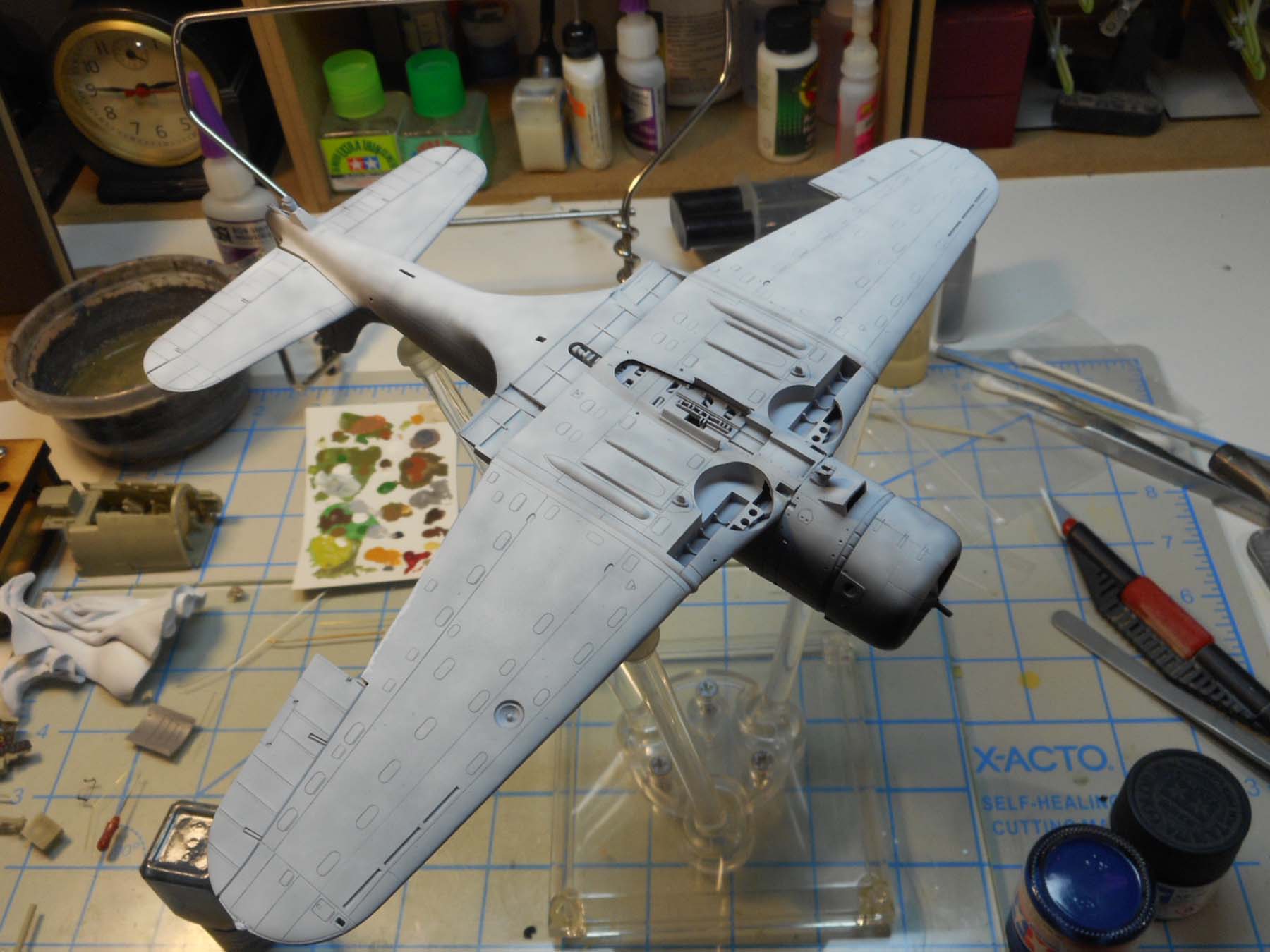 Italeri 2673 1/48 SBD-5 Dauntless Build Image 09