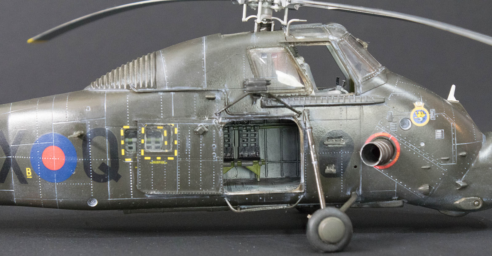 Italeri 2720 1/48 Wessex HU.5 Weathering Image