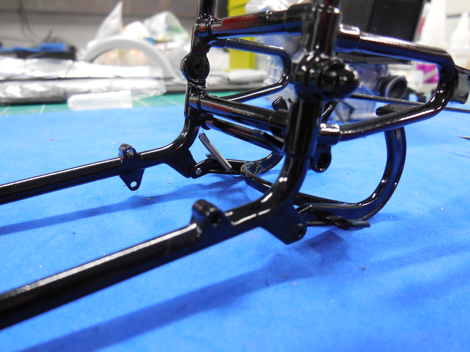 Italeri 1/6 Moto Guzzi V850 California Build Image
