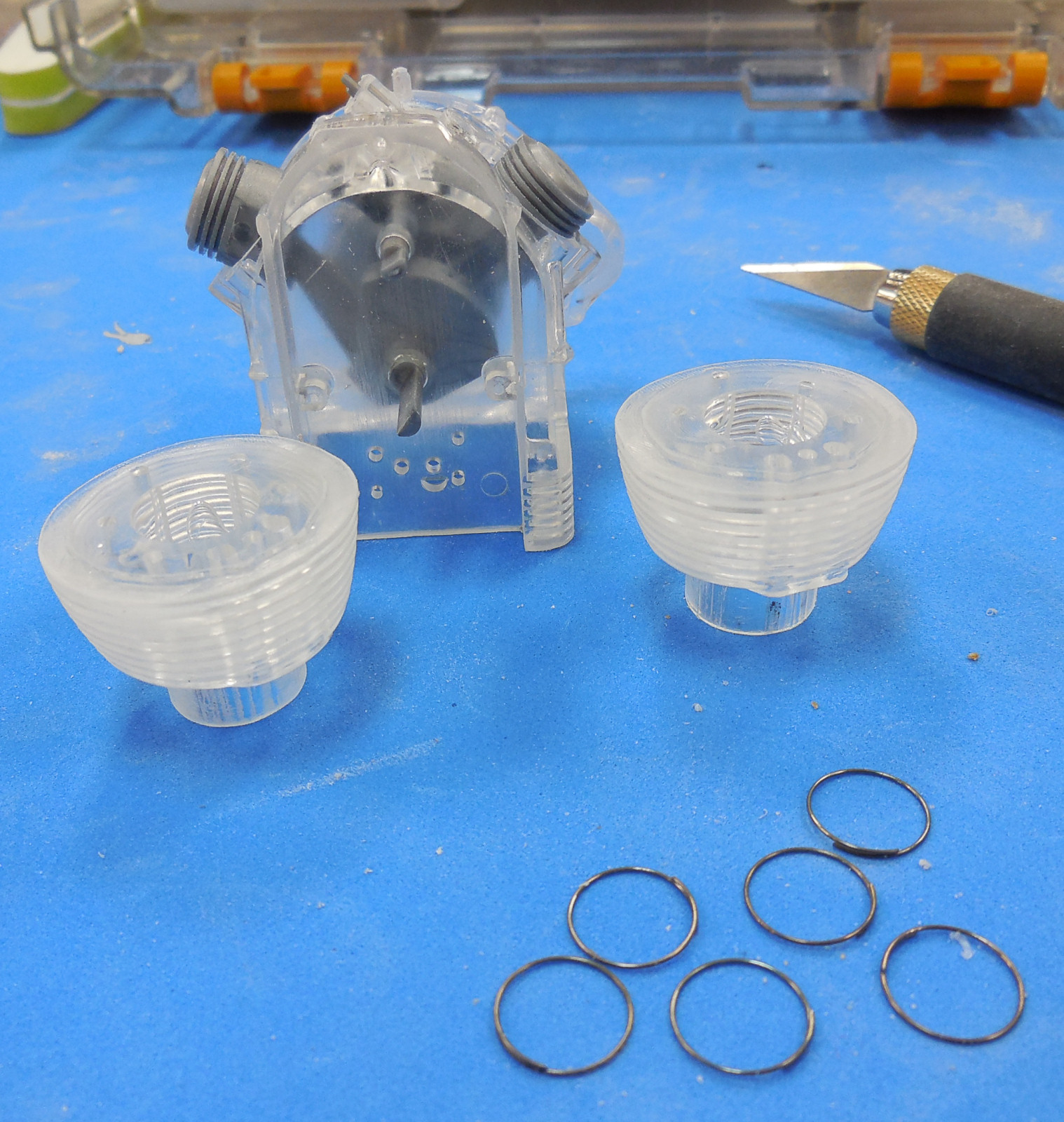 Italeri 1/6 Moto Guzzi V850 California Build Image