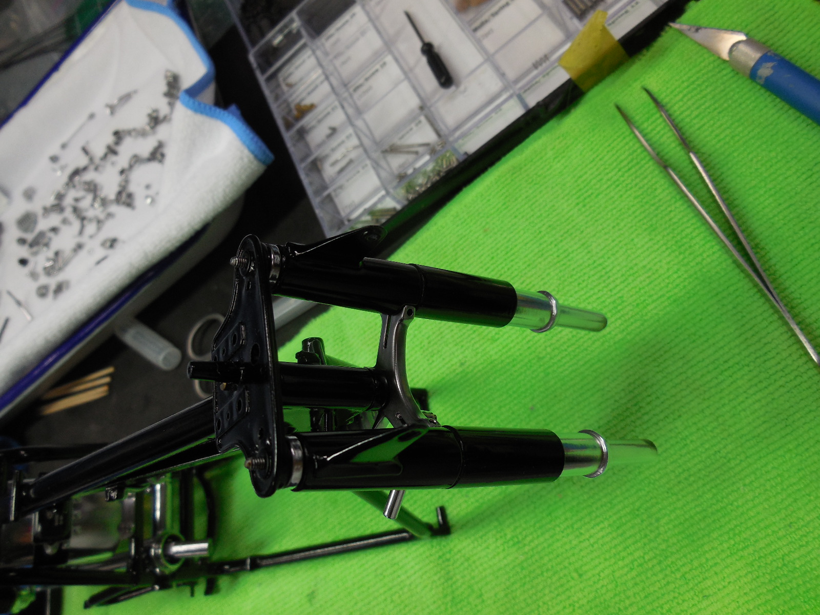 Italeri 4513 1/6 Moto Guzzi V850 California Build Image 146