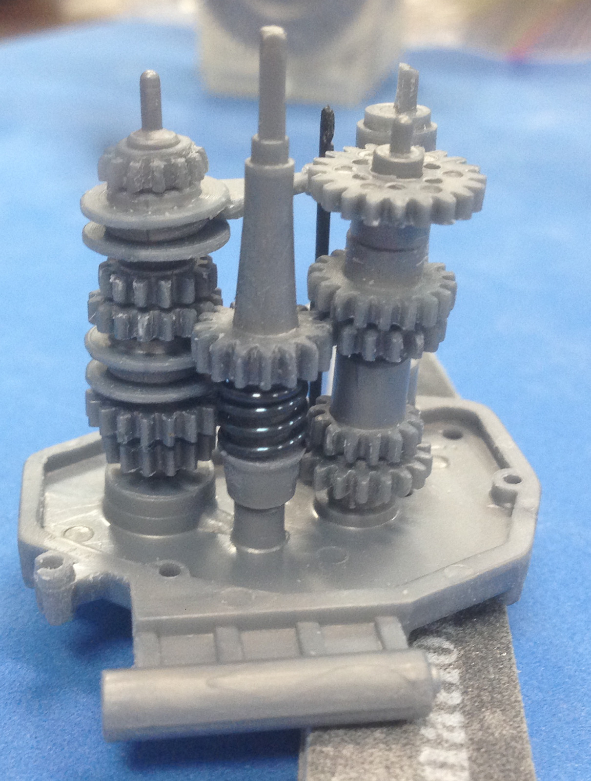 Italeri 1/6 Moto Guzzi V850 California Build Image