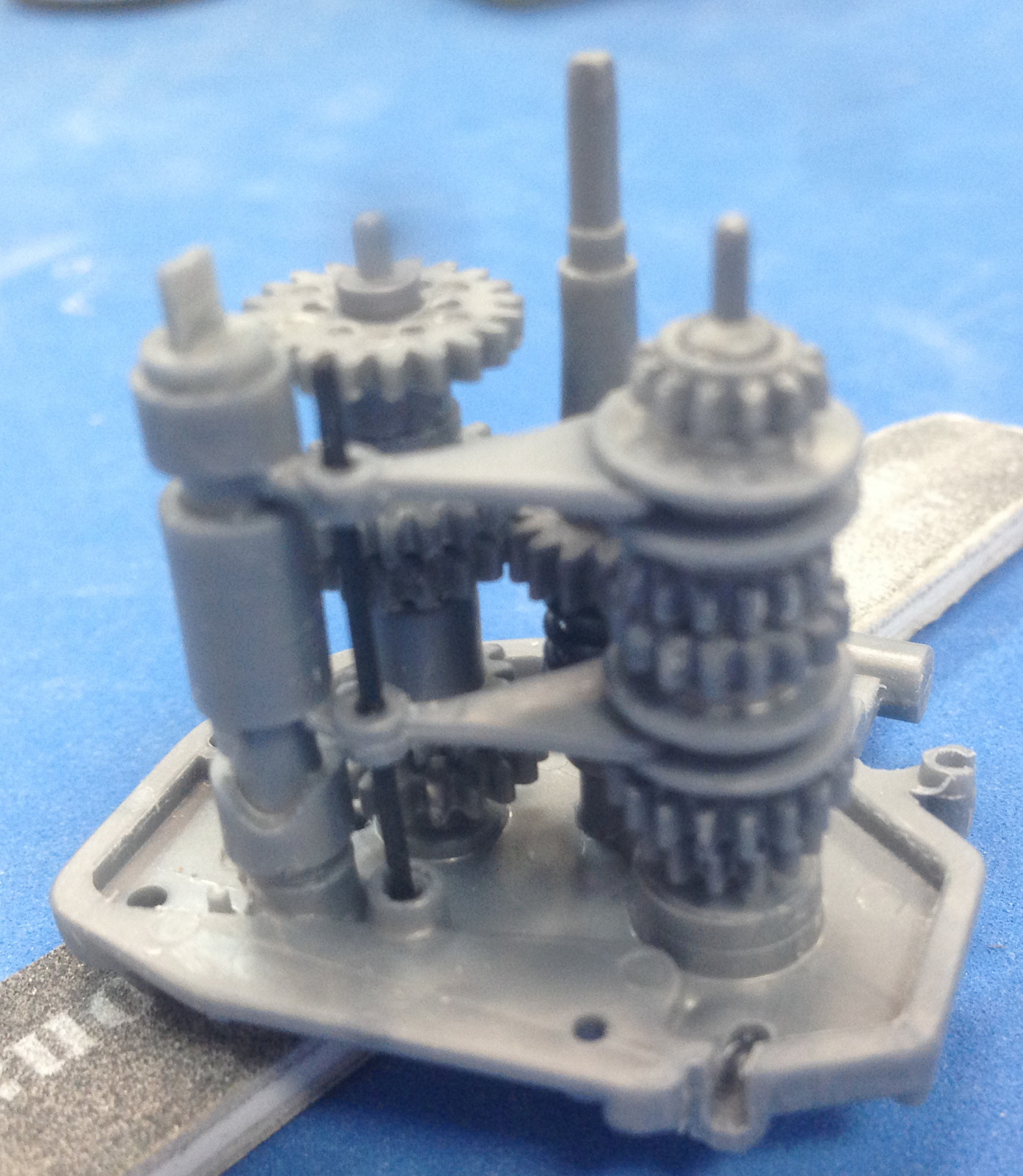 Italeri 1/6 Moto Guzzi V850 California Build Image