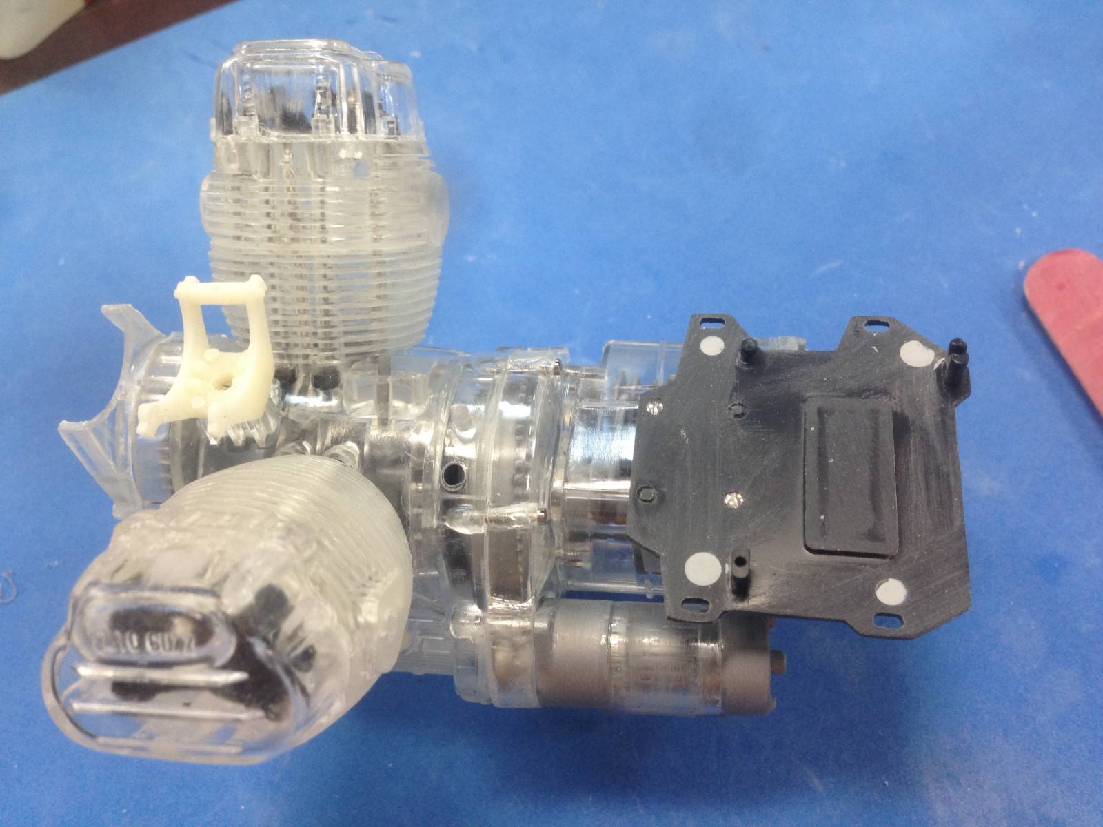 Italeri 4513 1/6 Moto Guzzi V850 California Build Image 28