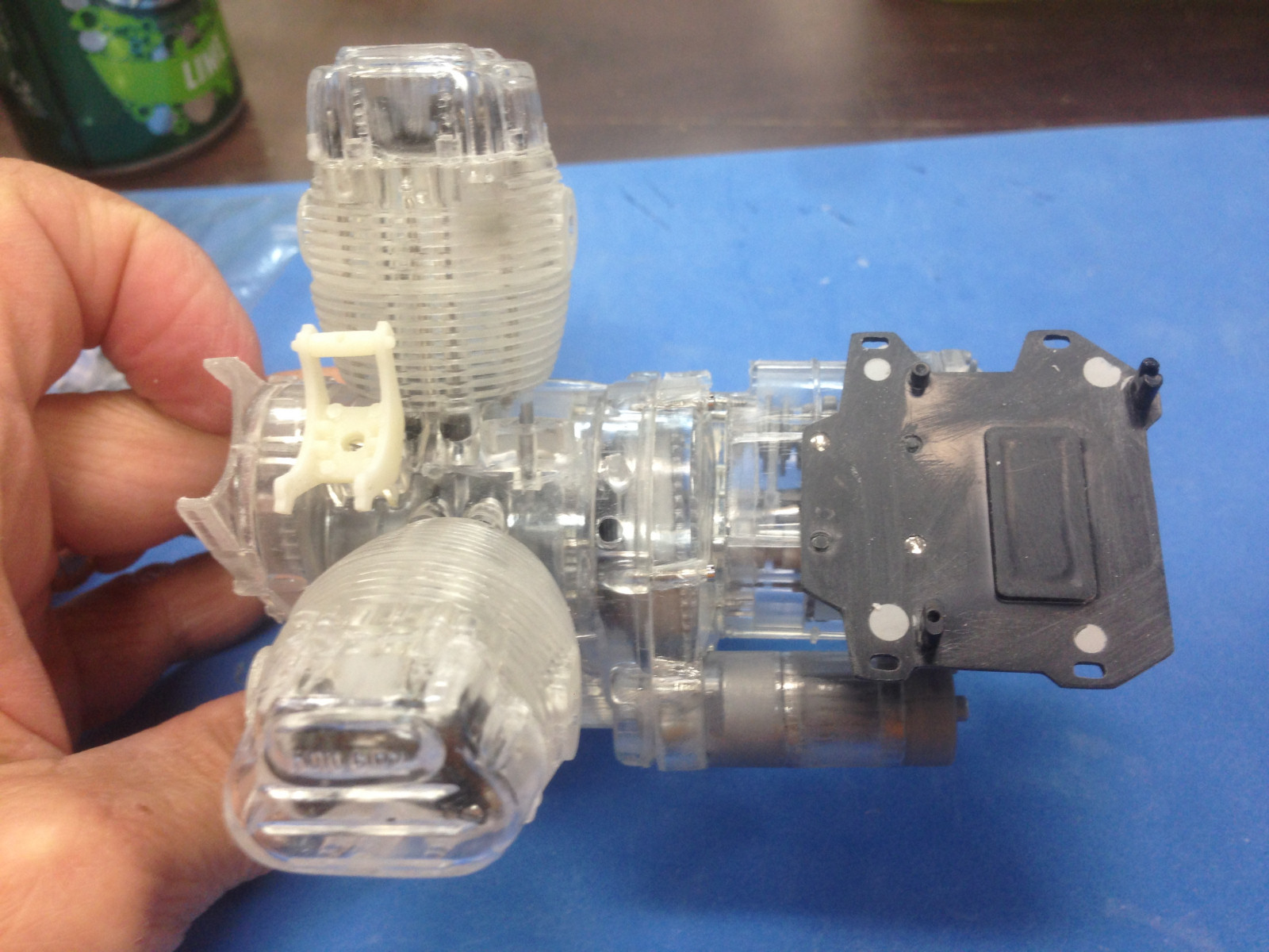 Italeri 4513 1/6 Moto Guzzi V850 California Build Image 33