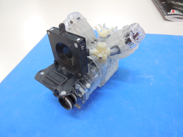 Italeri 4513 1/6 Moto Guzzi V850 California Build Image 39