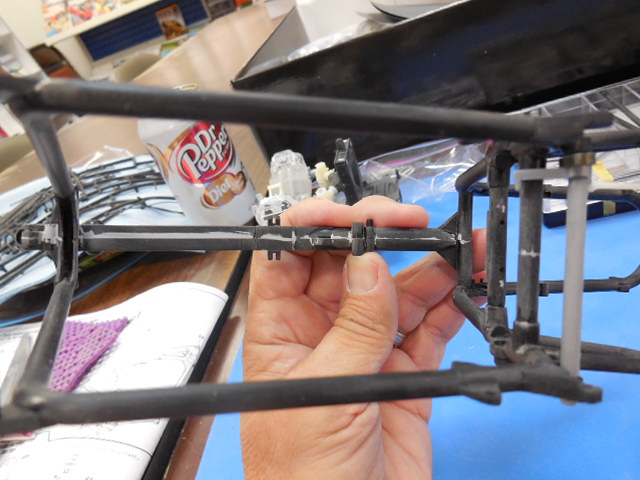 Italeri 4513 1/6 Moto Guzzi V850 California Build Image 56