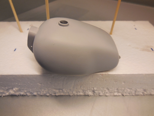 Italeri 1/6 Moto Guzzi V850 California Build Image