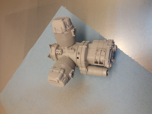 Italeri 1/6 Moto Guzzi V850 California Build Image