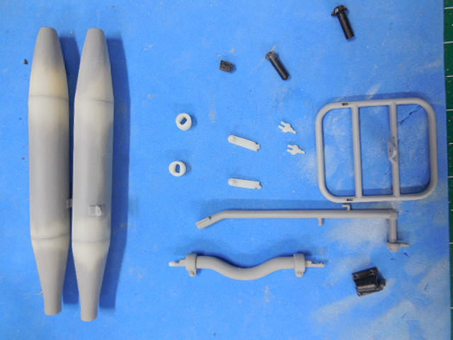 Italeri 1/6 Moto Guzzi V850 California Build Image