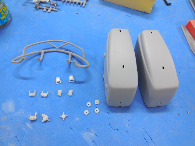 Italeri 1/6 Moto Guzzi V850 California Build Image