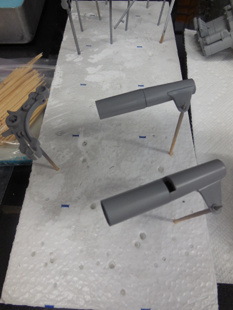 Italeri 1/6 Moto Guzzi V850 California Build Image