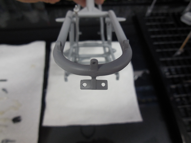 Italeri 1/6 Moto Guzzi V850 California Build Image