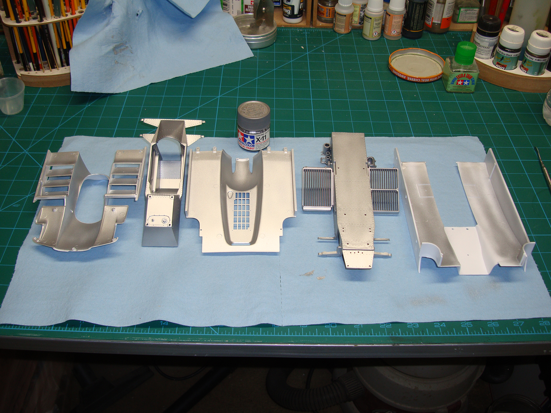 Italeri 4704 1/12 Alfa Romeo 179/179C Build Image 01