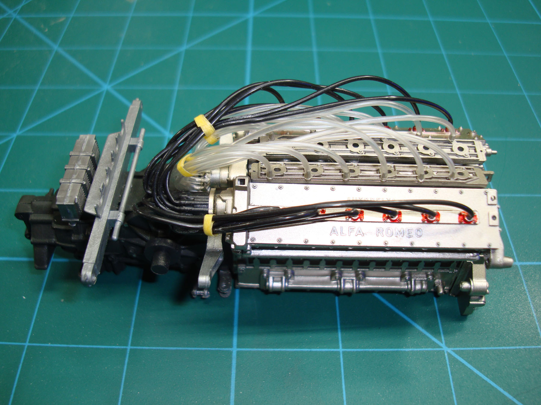 Italeri 4704 1/12 Alfa Romeo 179/179C Build Image 19
