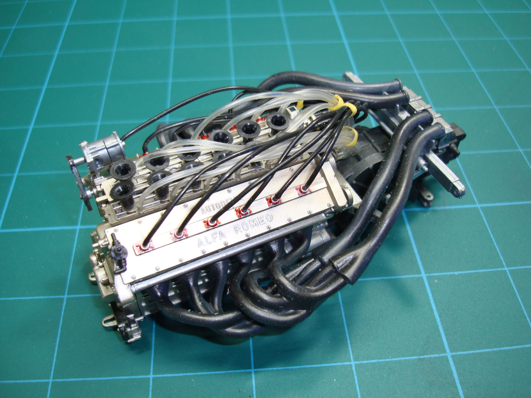 Italeri 4704 1/12 Alfa Romeo 179/179C Build Image 20