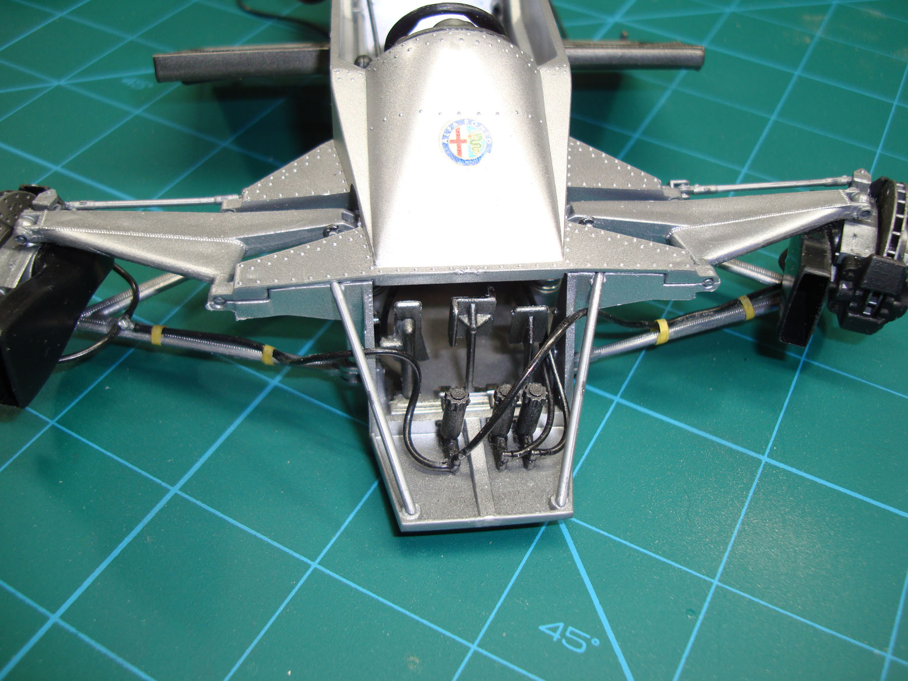 Italeri 4704 1/12 Alfa Romeo 179/179C Build Image 21