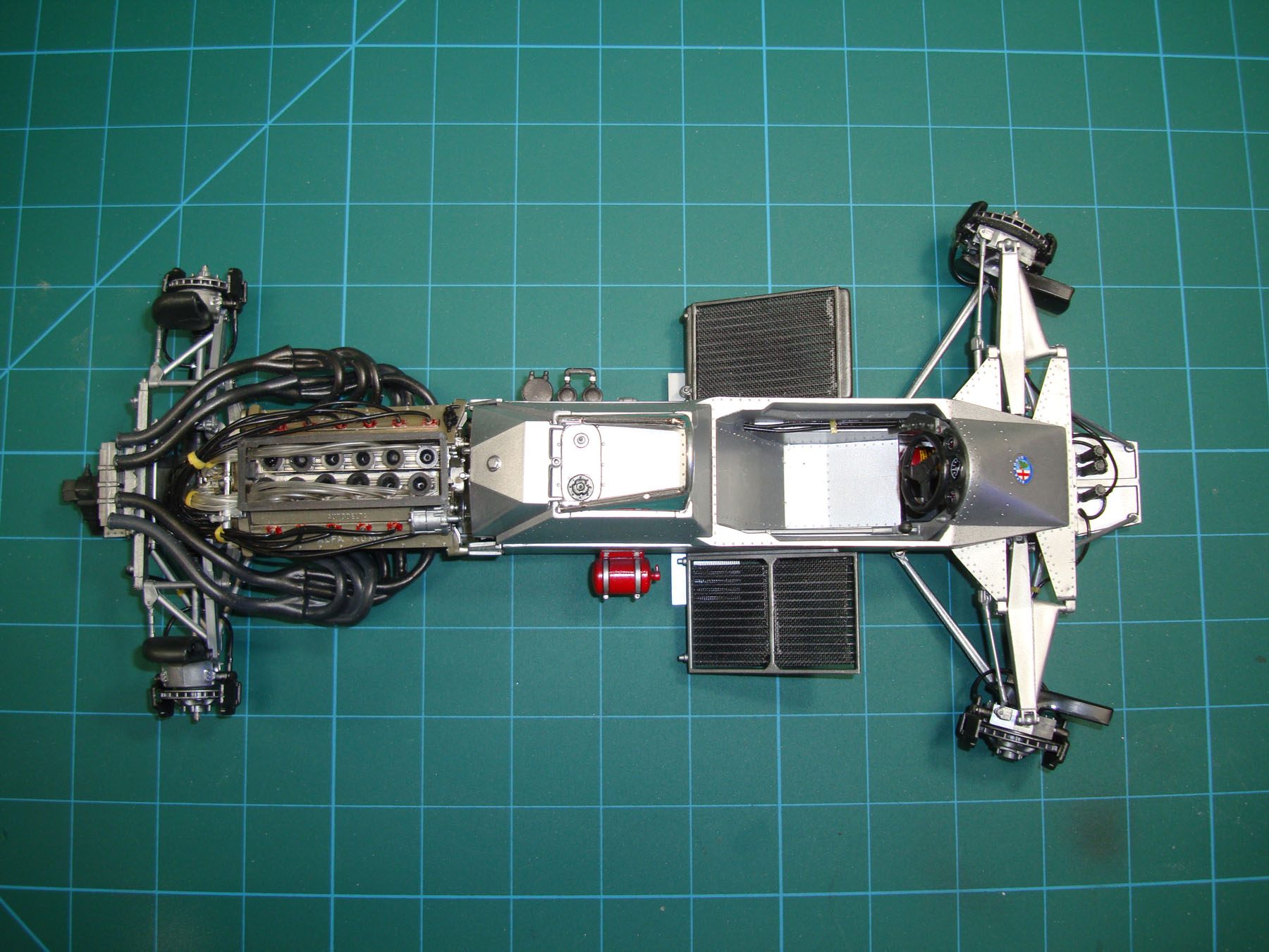 Italeri 4704 1/12 Alfa Romeo 179/179C Build Image 24