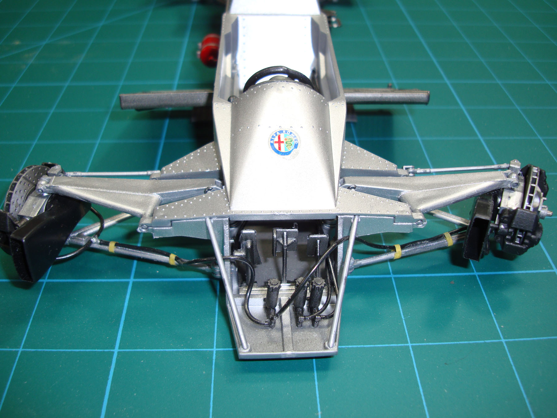 Italeri 4704 1/12 Alfa Romeo 179/179C Build Image 28