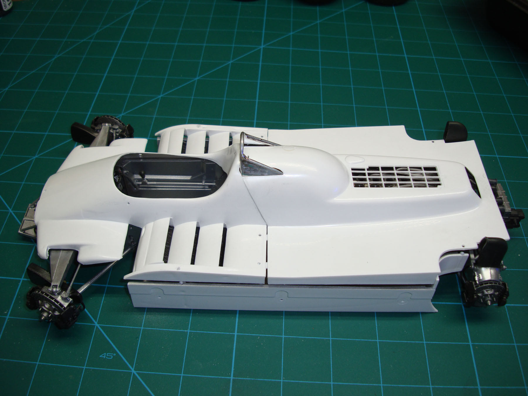 Italeri 4704 1/12 Alfa Romeo 179/179C Build Image 31