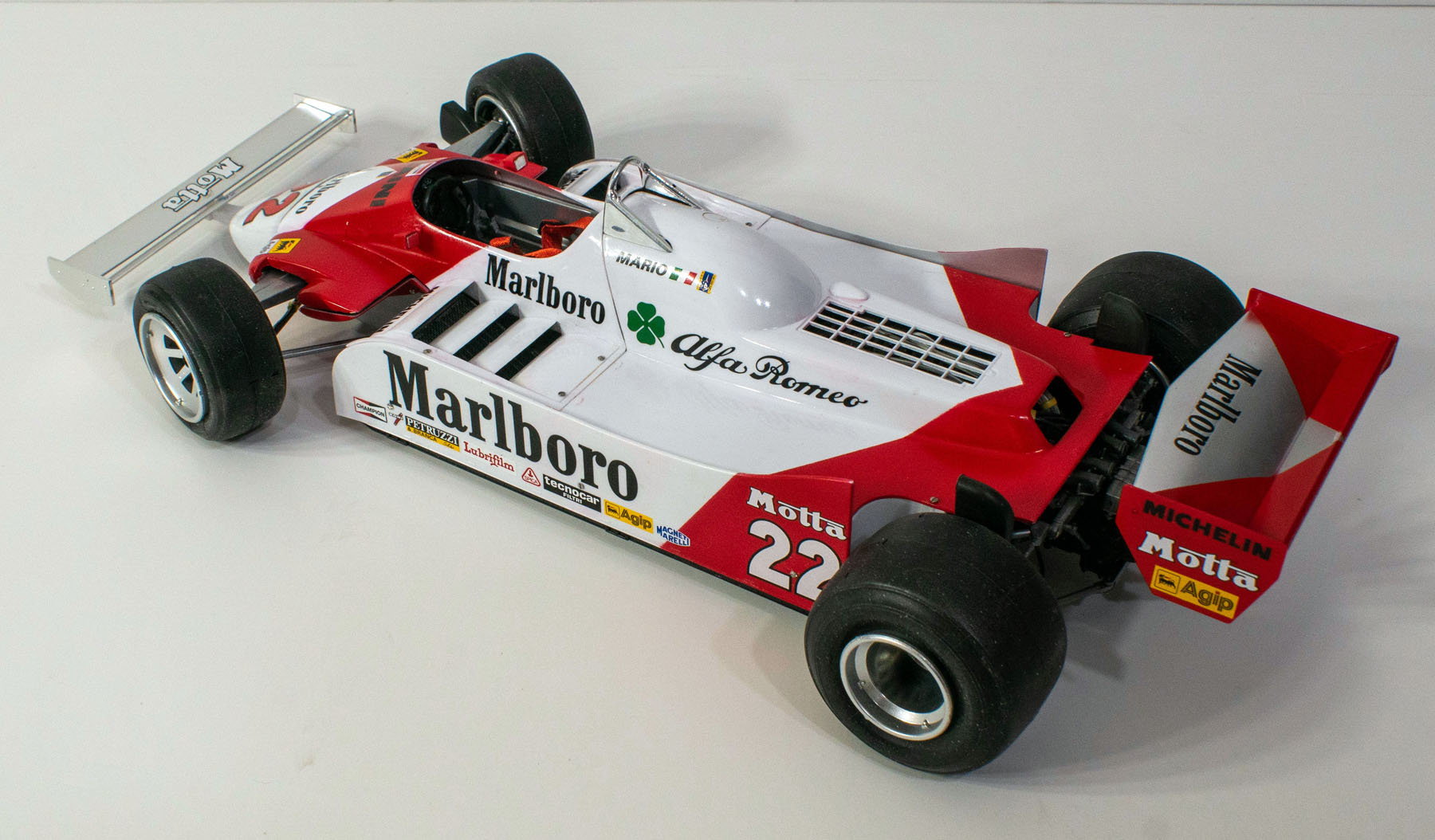 Italeri 4704 1/12 Alfa Romeo 179/179C Build Image 36