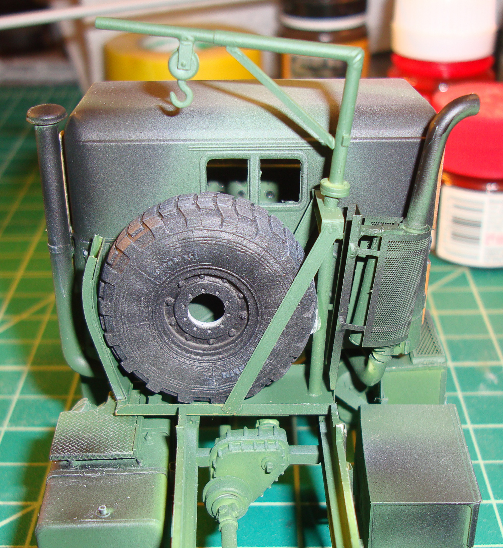 Italeri 6513 1/35 M923 'Hillbilly' Gun Truck Build Image 36