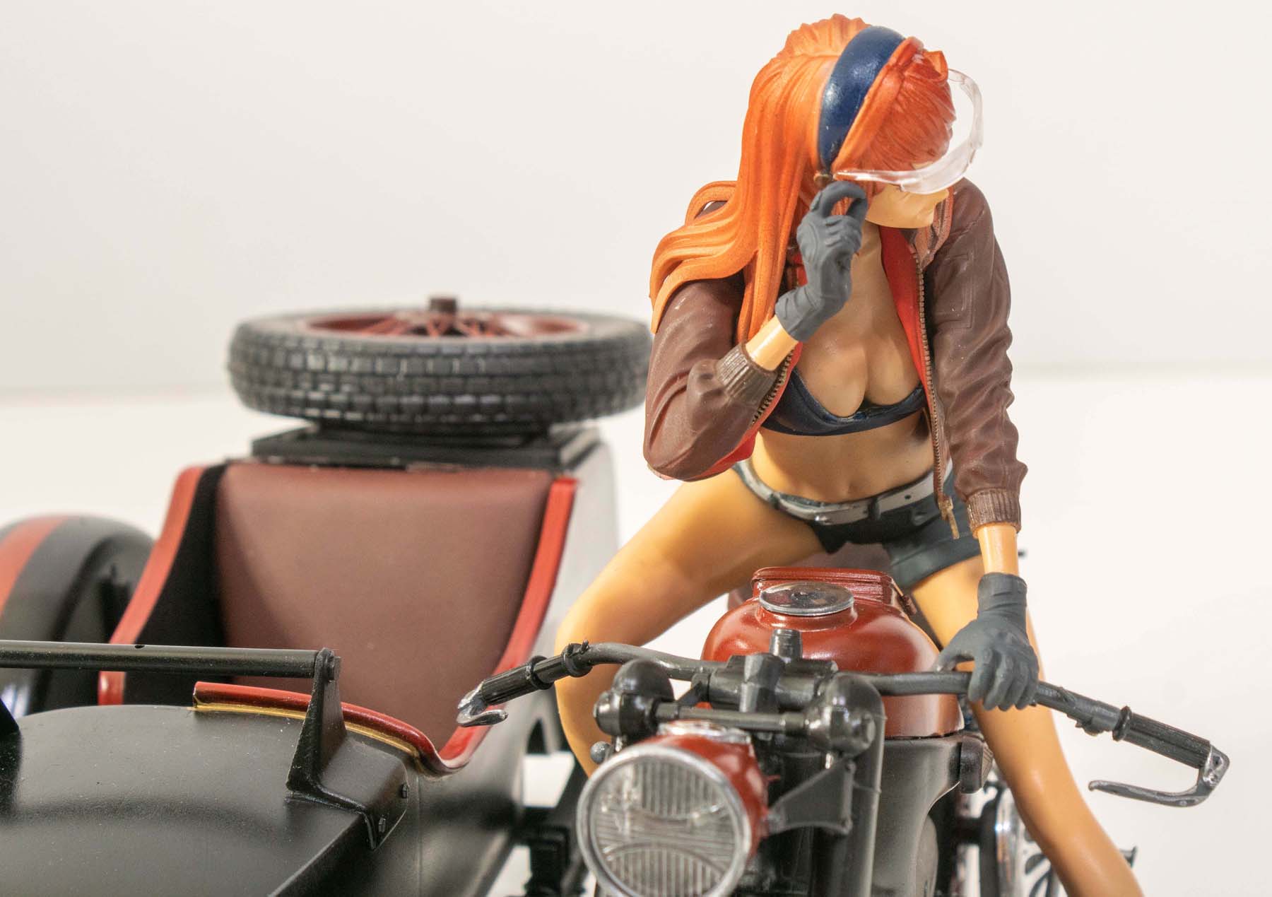 Italeri 7403 1/9 German Military Motorcycle with Sidecar Build Image 54