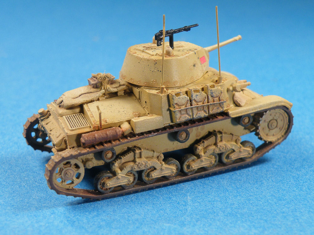 Italeri 7517 1/72 M13/40 Build Image