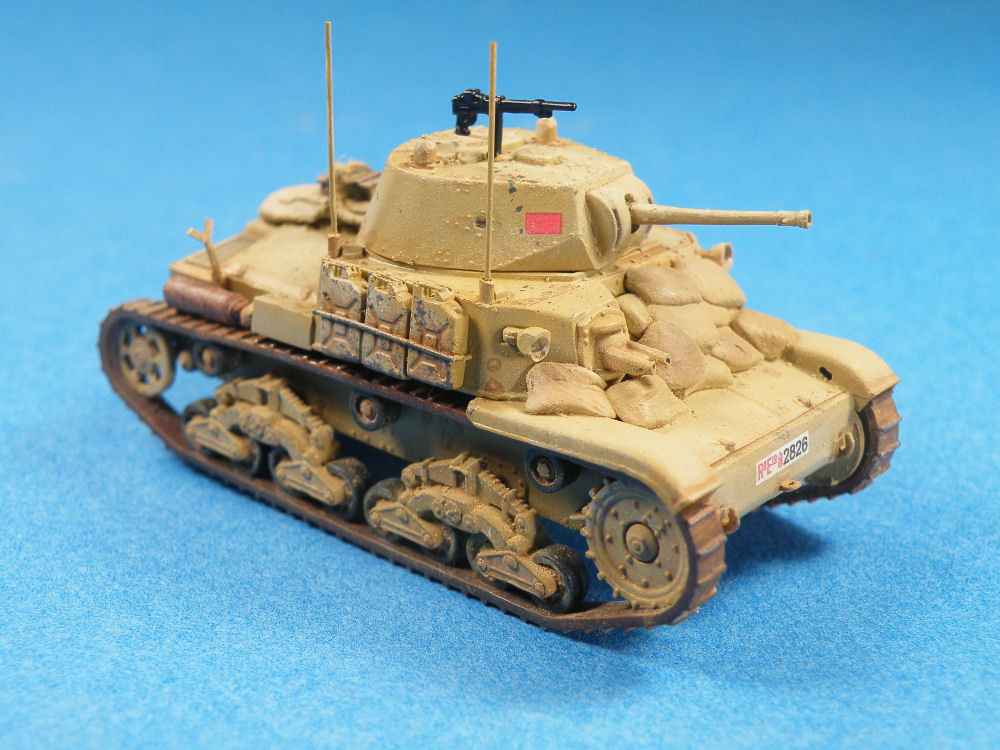 Italeri 7517 1/72 M13/40 Build Image