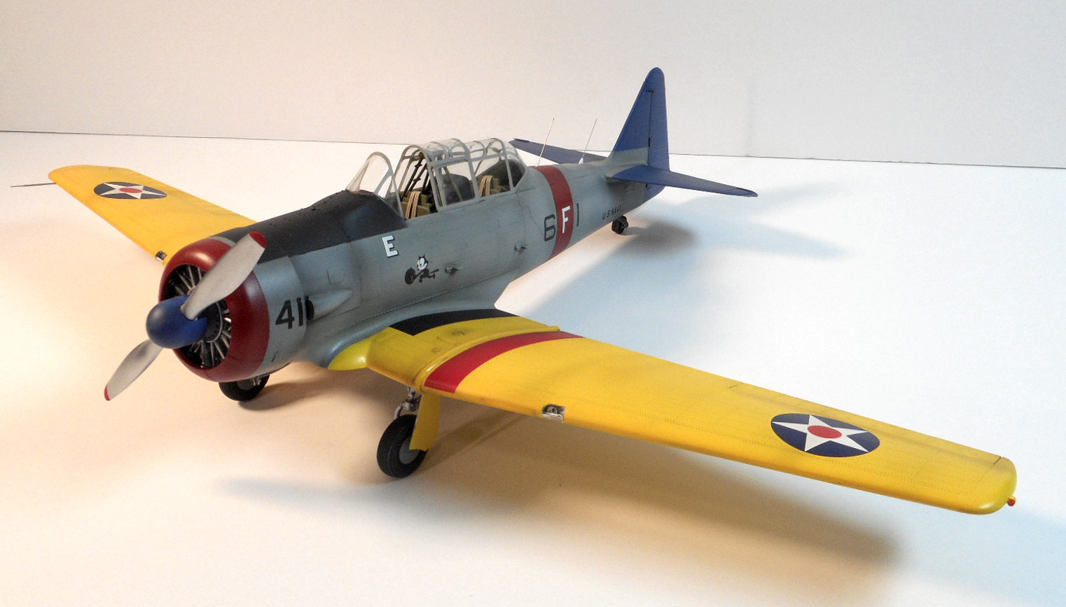 Kitty Hawk 32001a 1/32 SNJ-7 Harvard Build Review