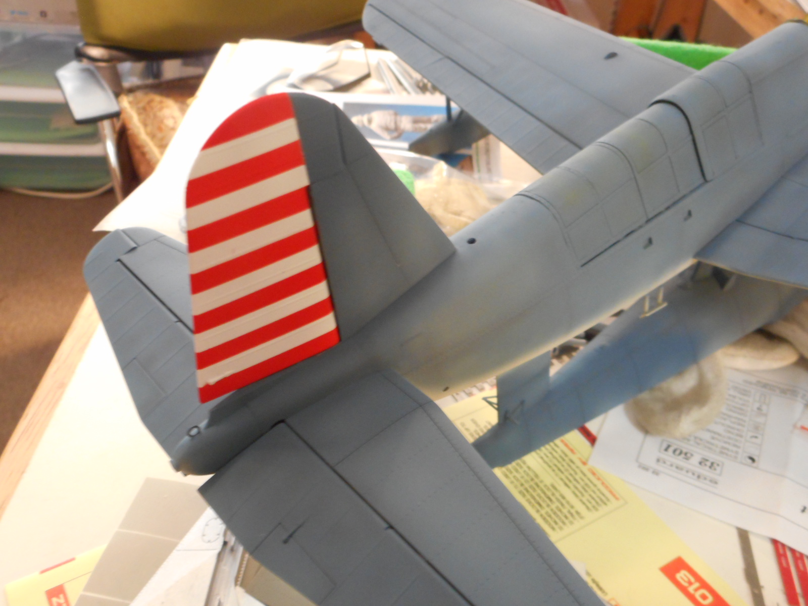Kitty Hawk 32016 1/32 OS2U Kingfisher Build Review