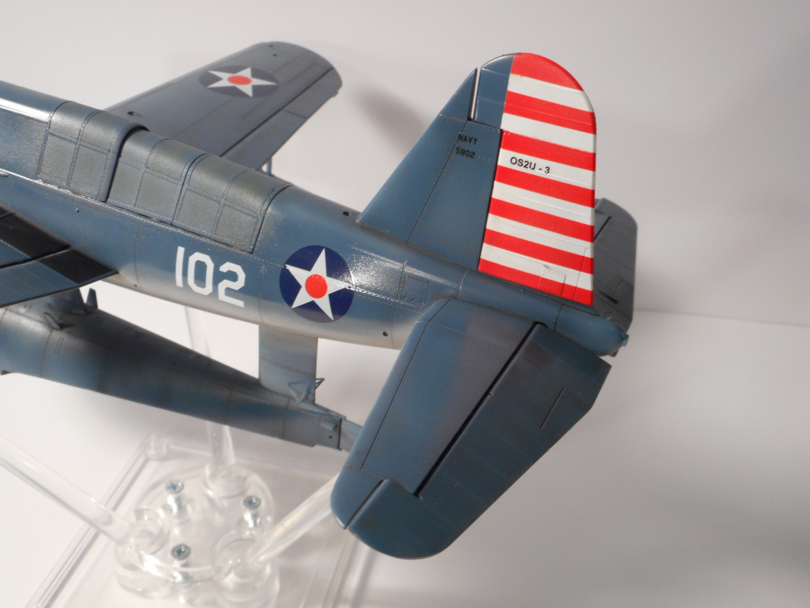 Kitty Hawk 32016 1/32 OS2U Kingfisher Build Review