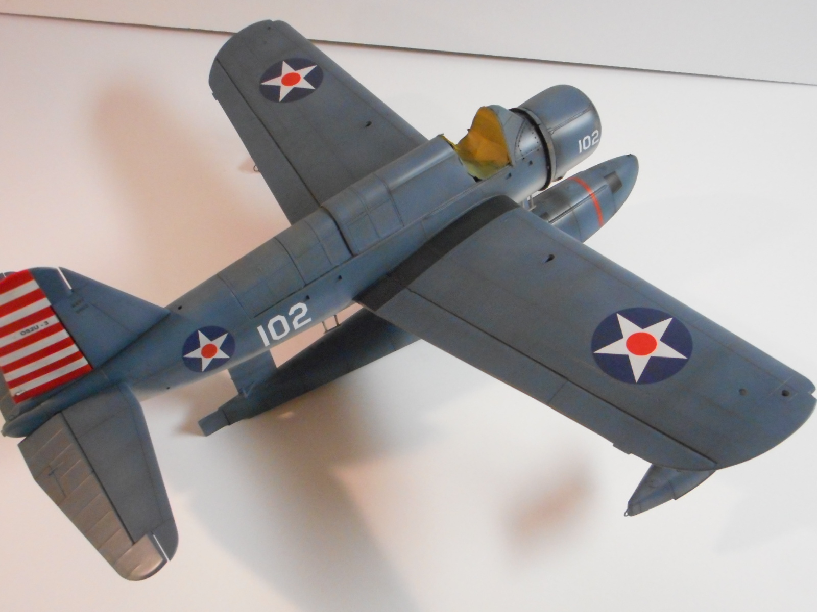 Kitty Hawk 32016 1/32 OS2U Kingfisher Build Review