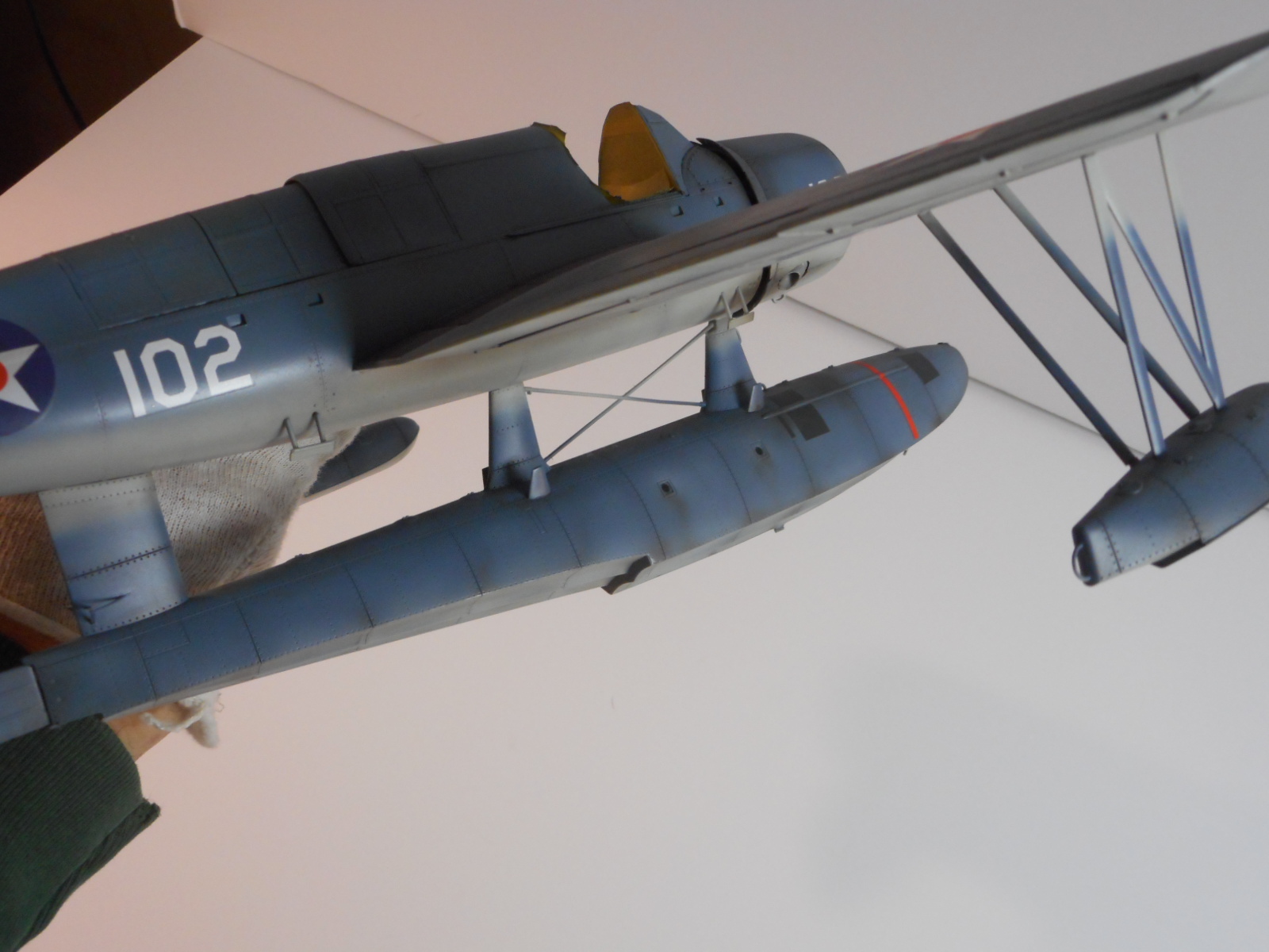 Kitty Hawk 32016 1/32 OS2U Kingfisher Build Review