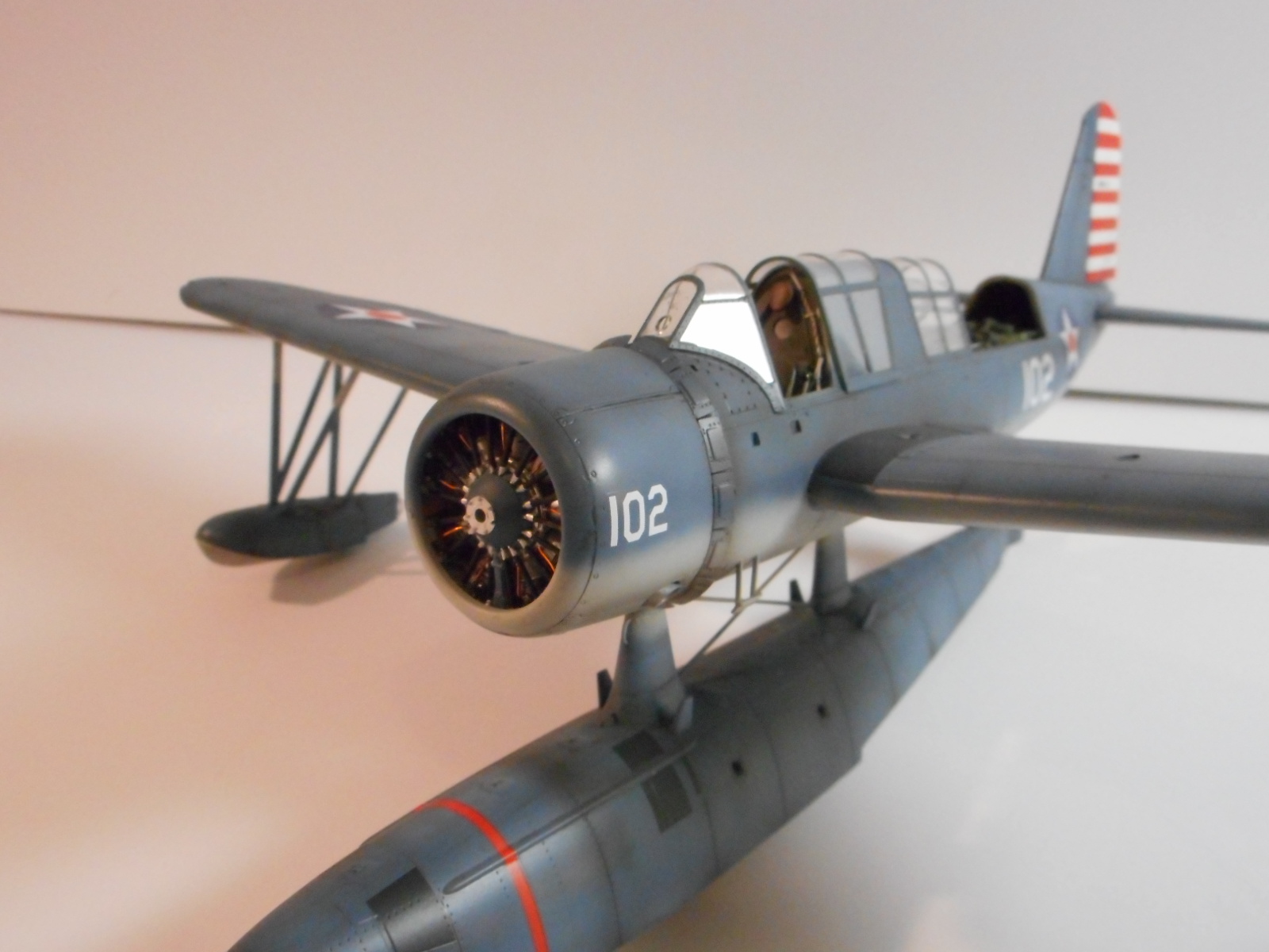 Kitty Hawk 32016 1/32 OS2U Kingfisher Build Review