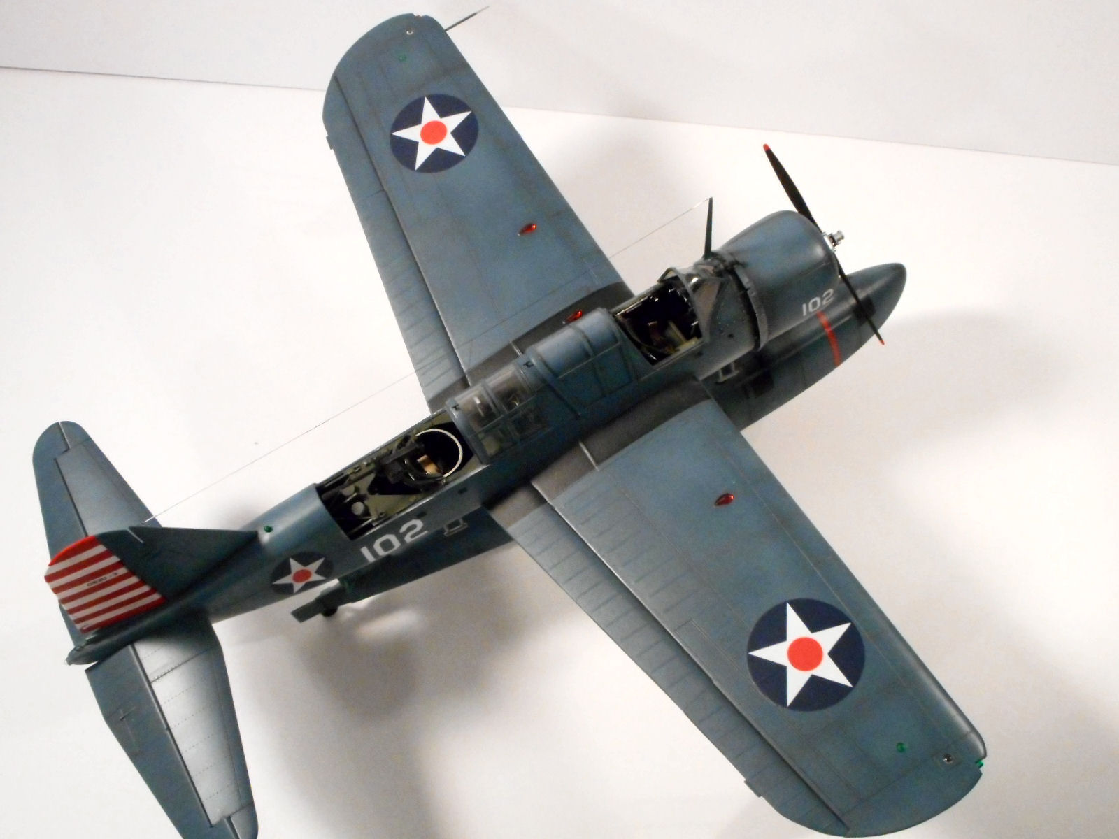 Kitty Hawk 32016 1/32 OS2U Kingfisher Build Review