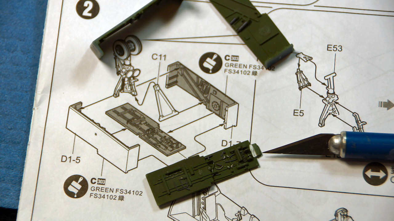 Kitty Hawk 80115 1/48 F-101A/C Voodoo Build Image