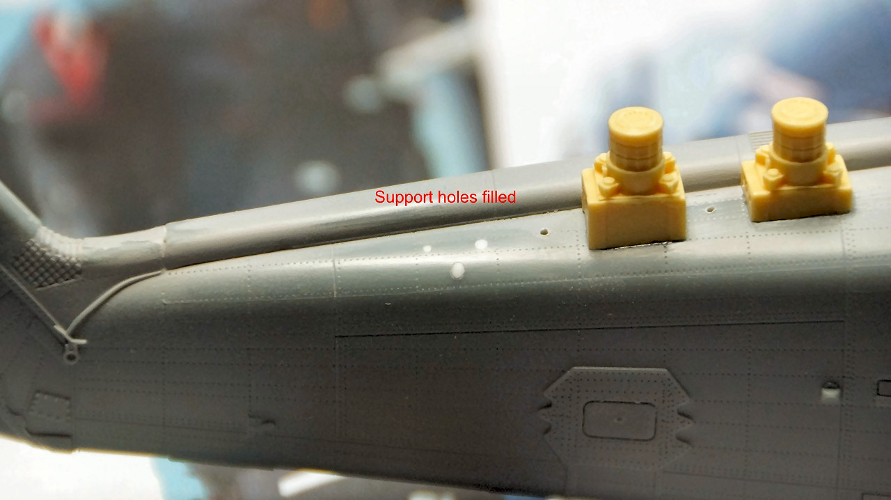 Kitty Hawk 80122 1/48 SH-2F Seasprite Build Image 36
