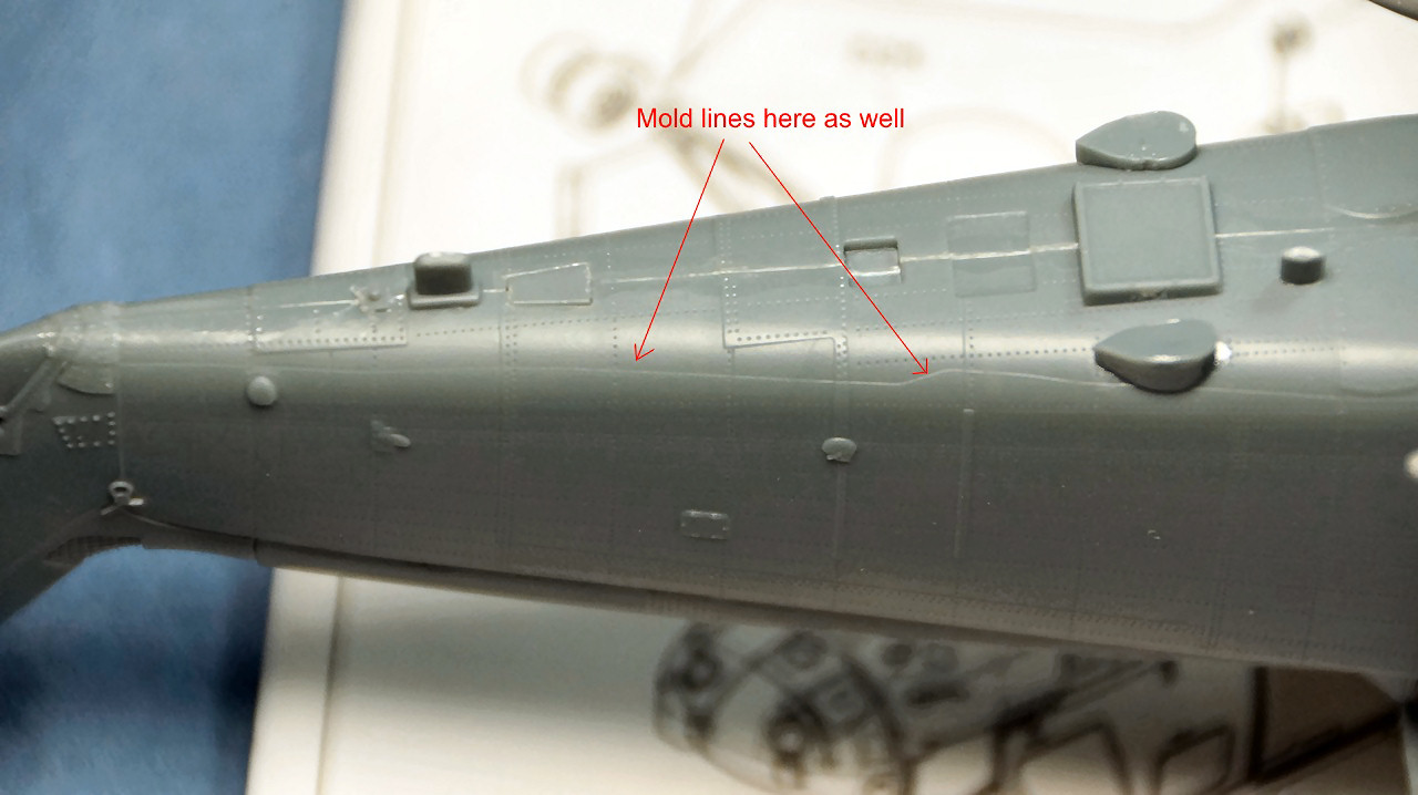 Kitty Hawk 80122 1/48 SH-2F Seasprite Build Image 37