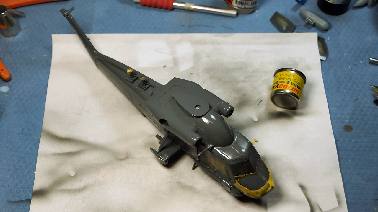 Kitty Hawk 80122 1/48 SH-2F Seasprite Build Image 38