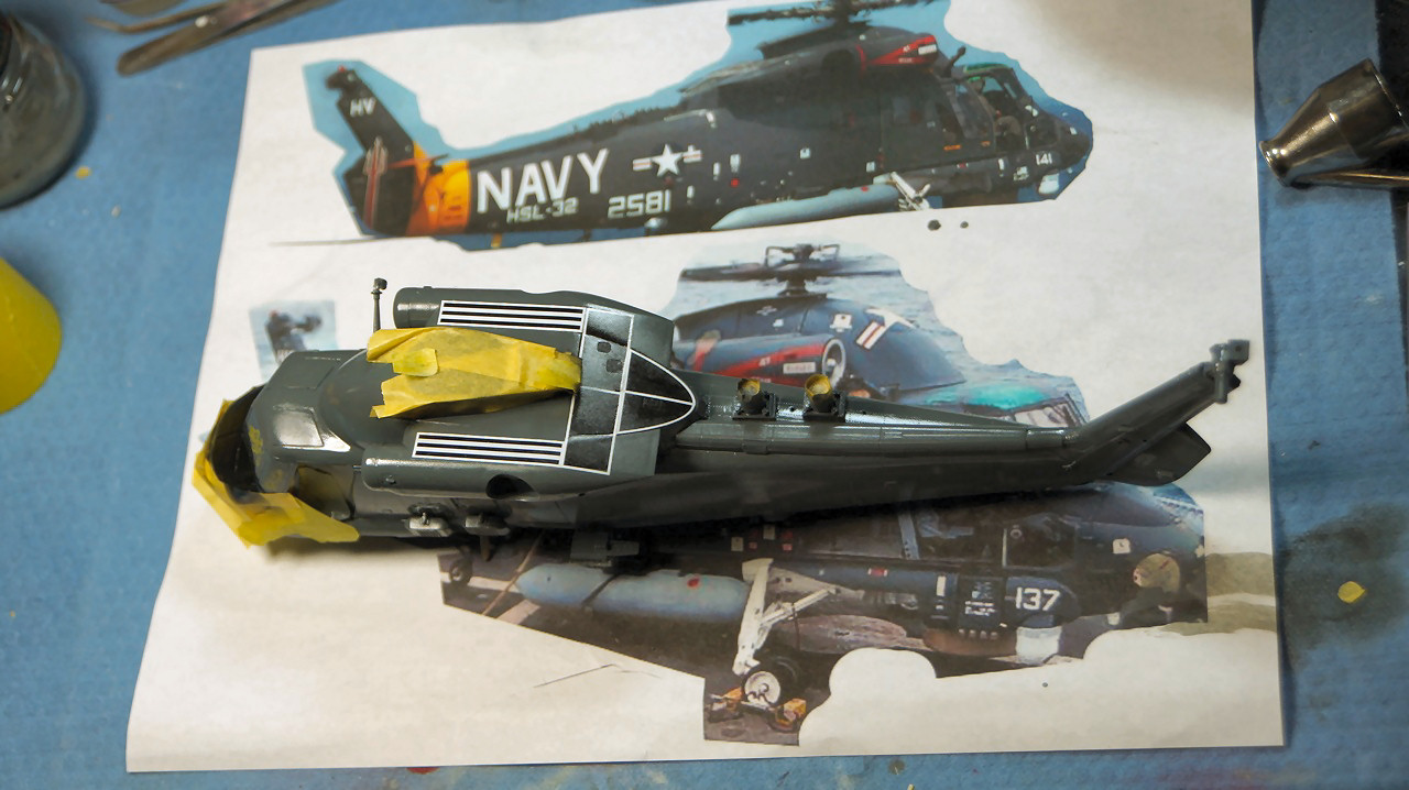 Kitty Hawk 80122 1/48 SH-2F Seasprite Build Image 40