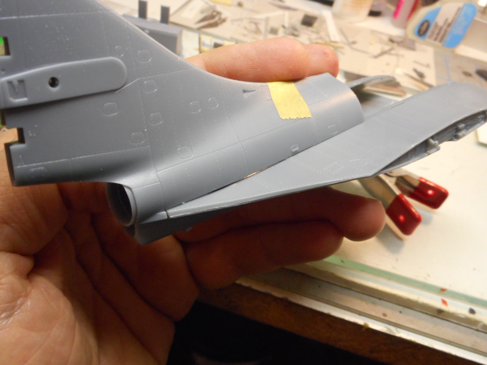 Kitty Hawk 80129 1/48 TF-9J Cougar Build Image