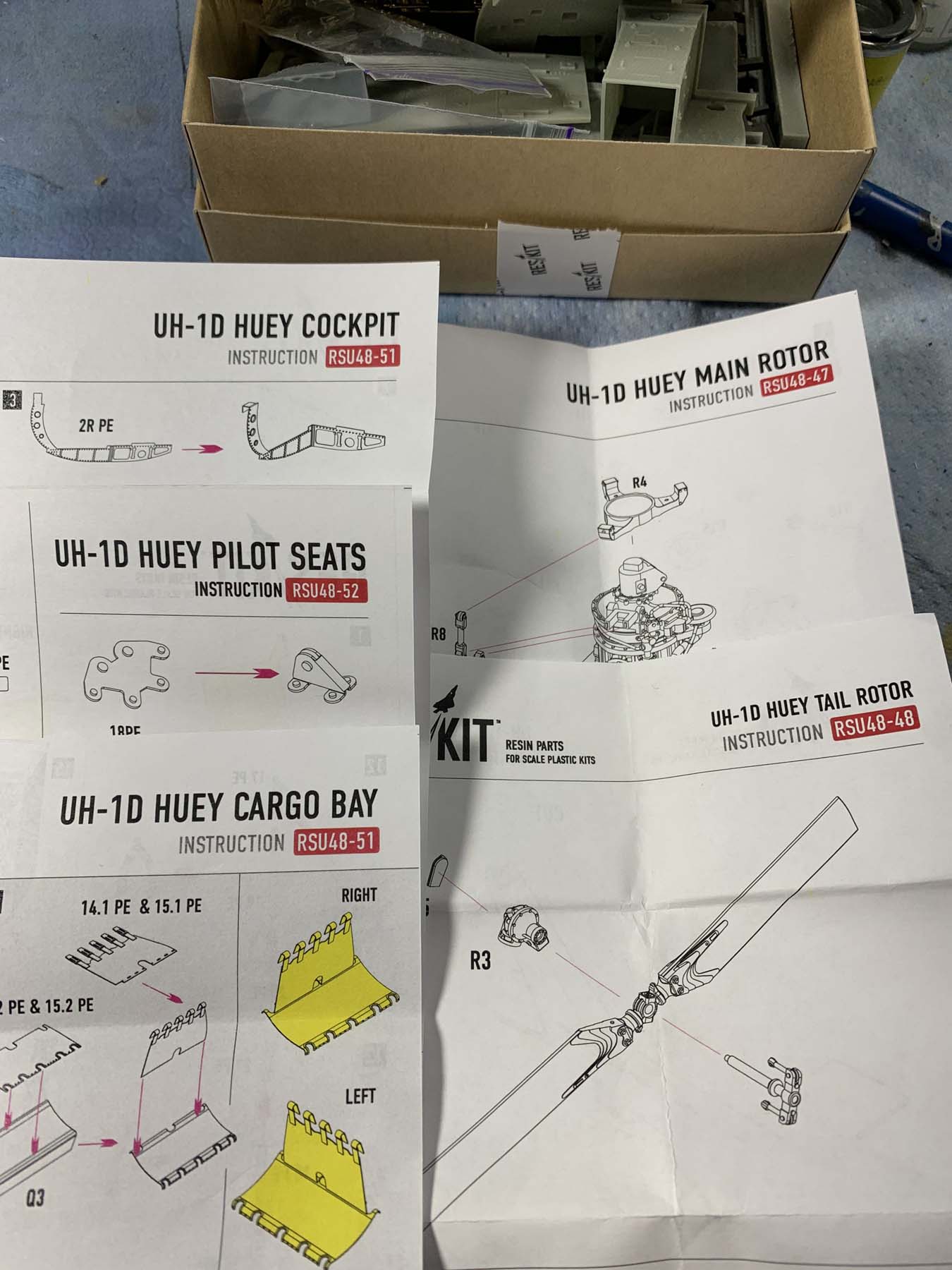 Kitty Hawk 80154 1/48 UH-1D Huey Build Review