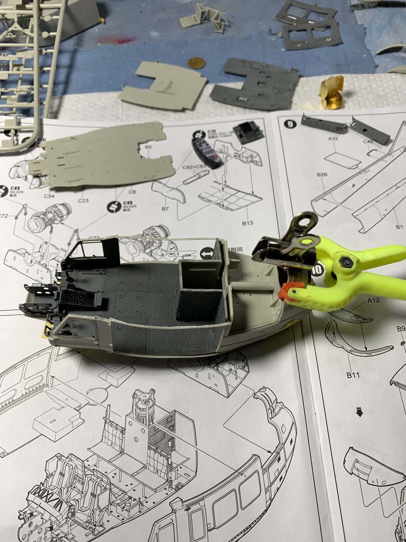 Kitty Hawk 80154 1/48 UH-1D Huey Build Review