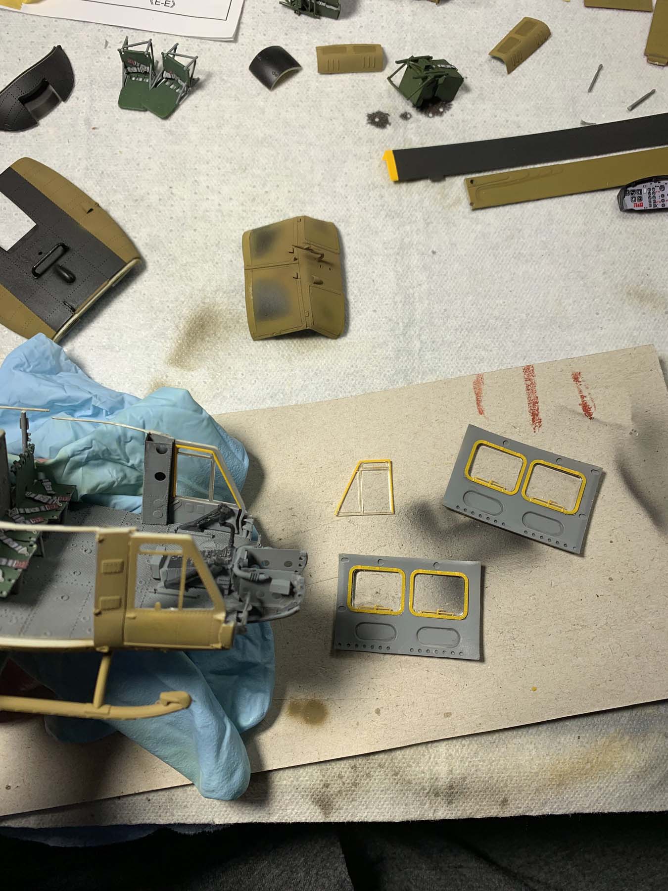 Kitty Hawk 80154 1/48 UH-1D Huey Build Review