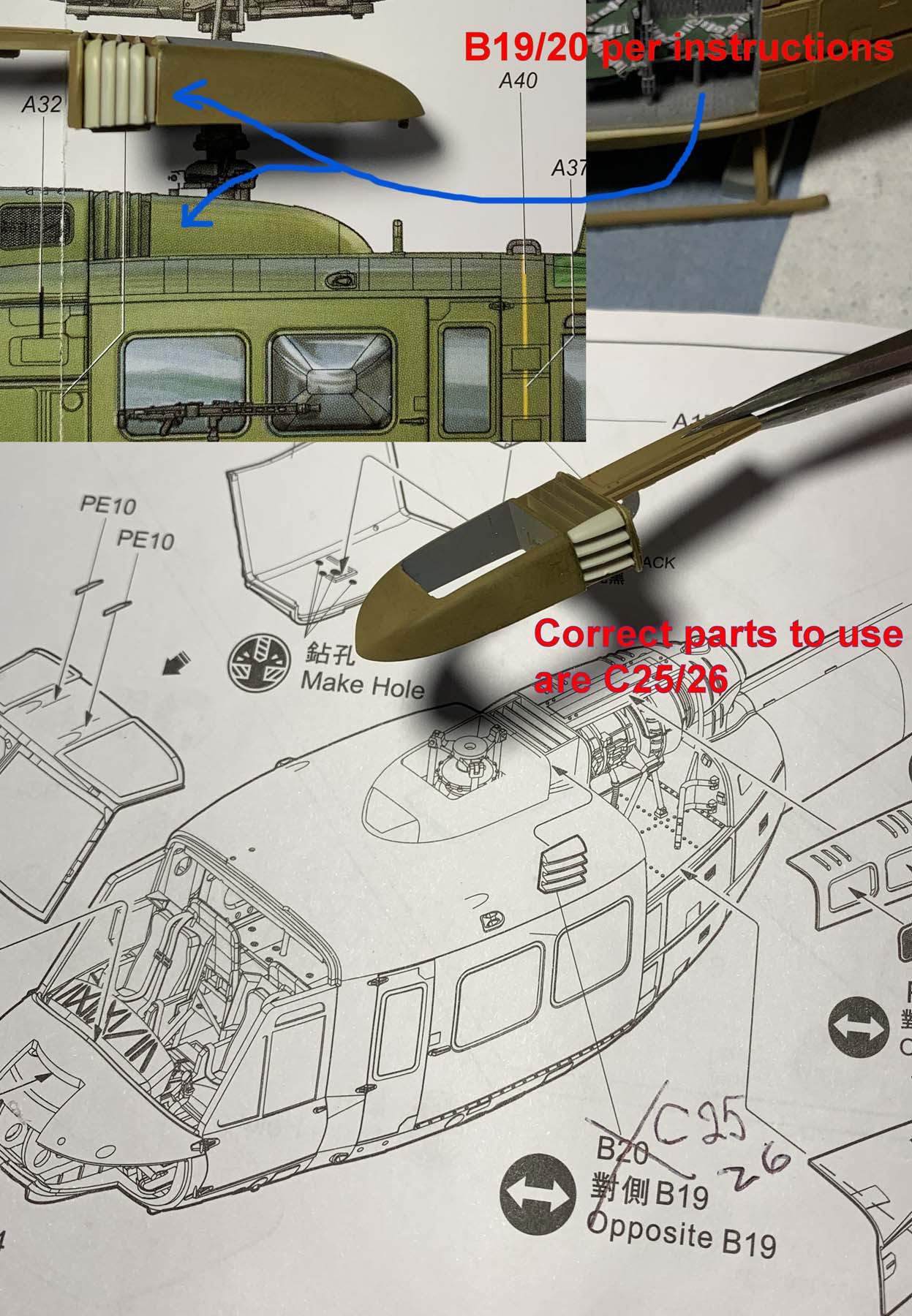 Kitty Hawk 80154 1/48 UH-1D Huey Build Review