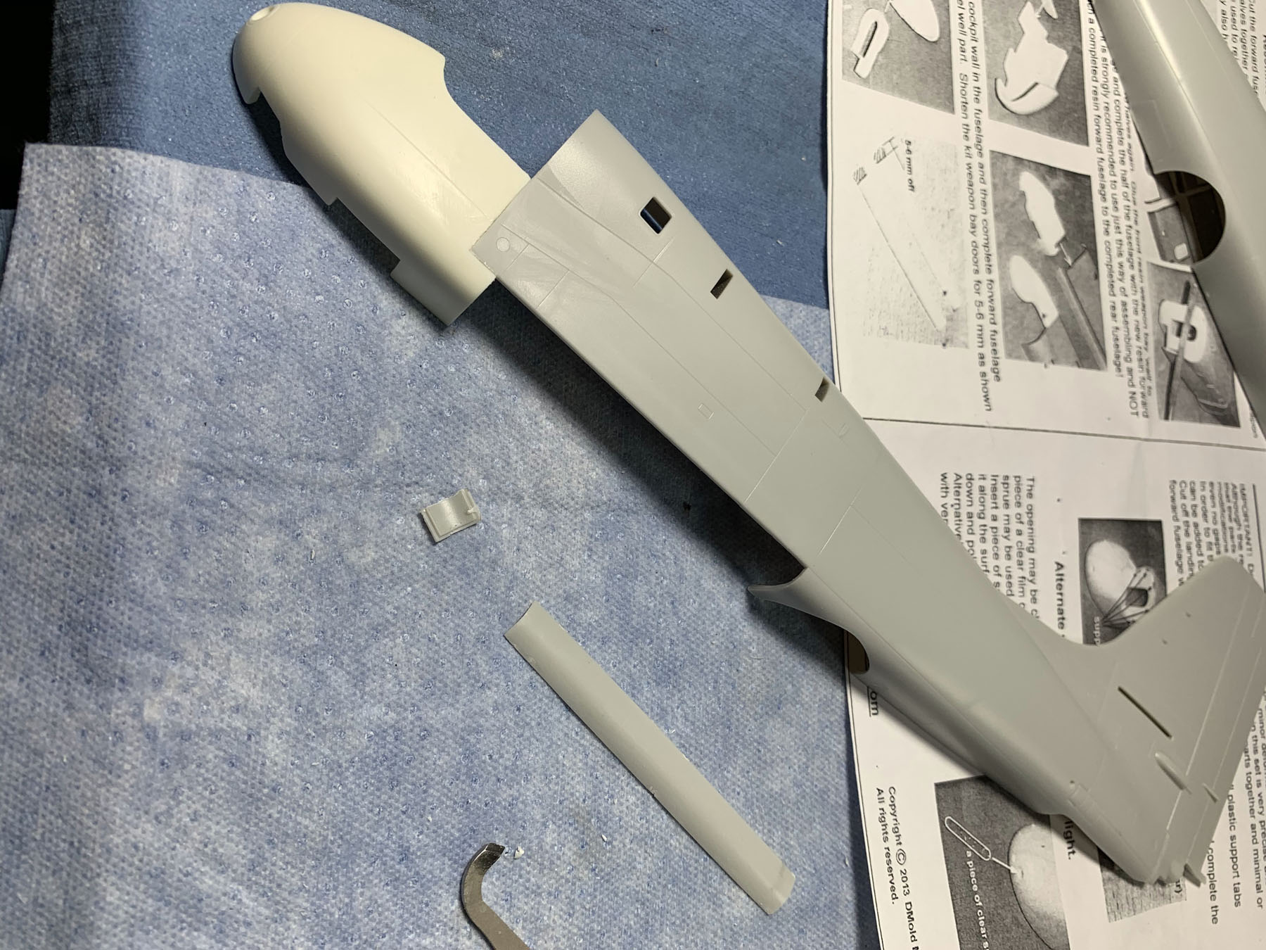 Kinetic 1/48 TS-2A Tracker Build Image